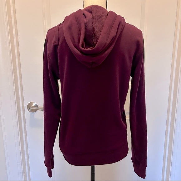 Victoria's Secret PINK Maroon Hoodie with Gold Accents - Picture 5 of 5